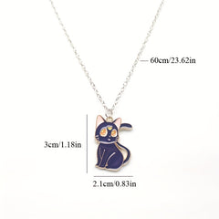 Cat Chain Necklace for Men and Women