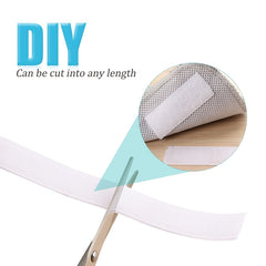 Double Sided Hook And Loop Tape Self Adhesive Heavy Duty Sticky Tape