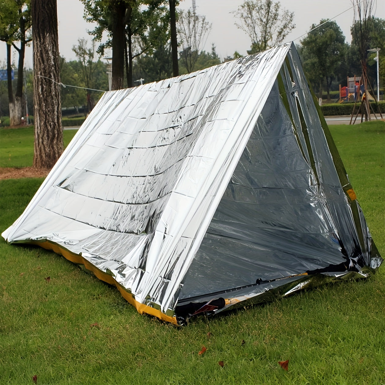 Outdoor Emergency Tent and Blanket Set for Hiking and Camping