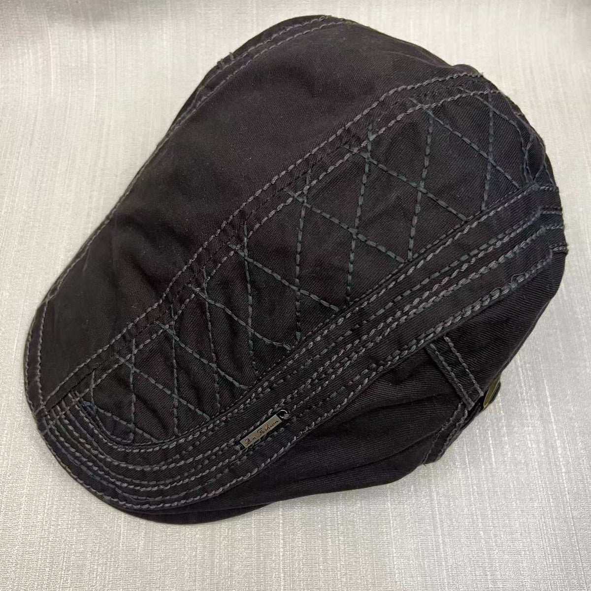 Winter Men's British Iron Letter Beret Casual Outdoor Breathable