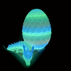 3D Printed Glow in the Dark Chinese Dragon & Surprise Egg