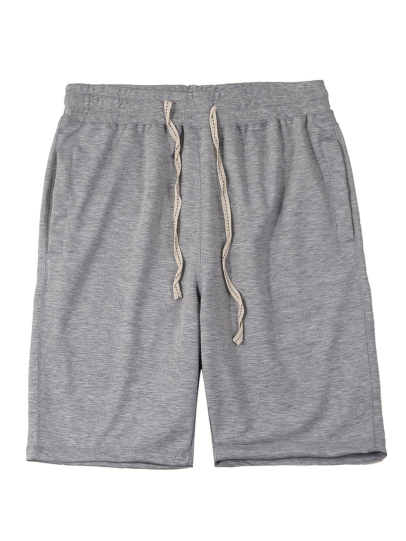 Men's Comfy Elastic Waist Drawstring Shorts for Summer