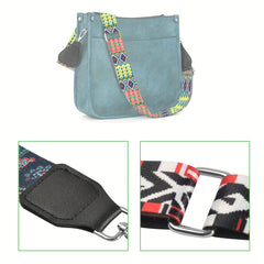 Vintage Pattern Wide Bag Strap Adjustable Strap For Shoulder Bag