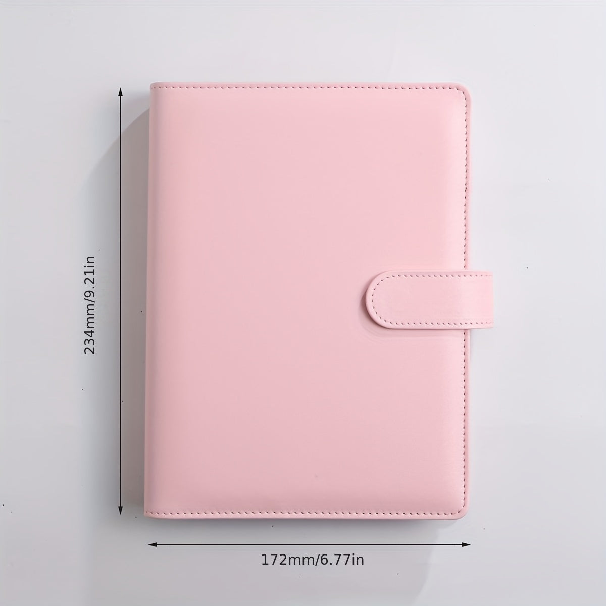 A5 PU Leather Cash Envelope Budget System with 6 Pockets