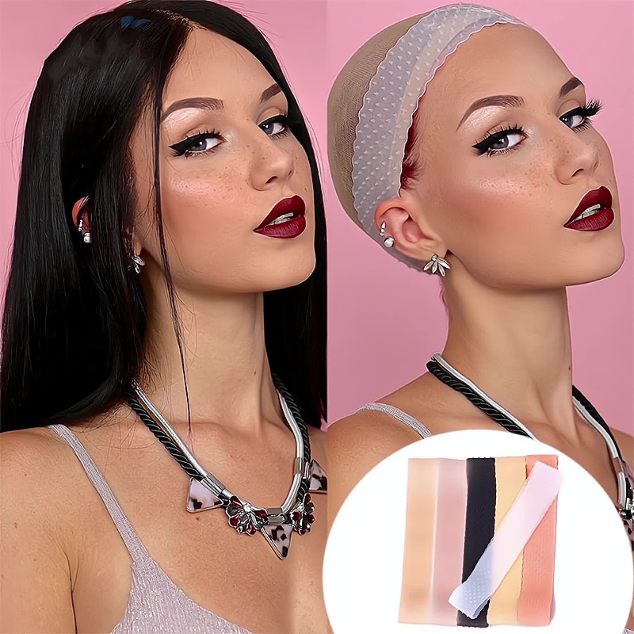 Silicone Wig Band Non Slip Adjustable Comfort Elastic Wig Band