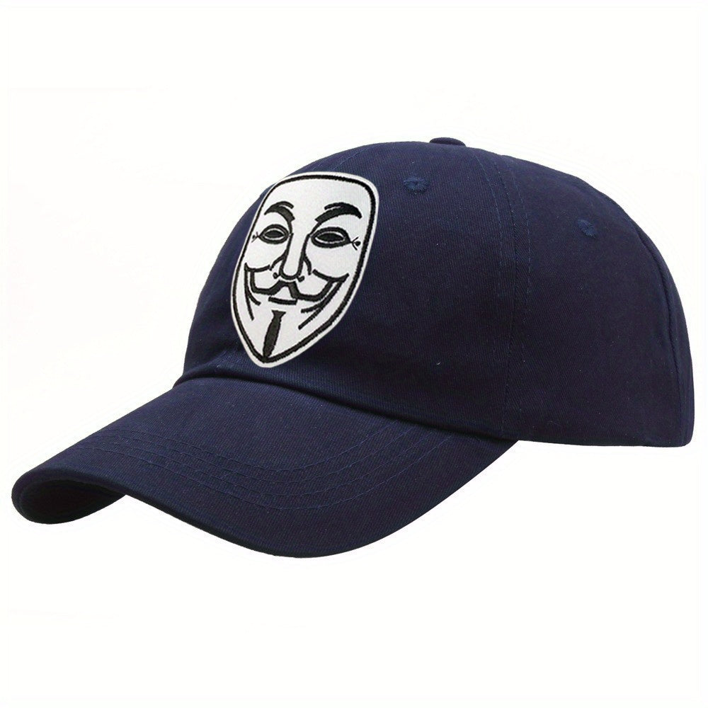 Cartoon Character Face Embroidered Baseball Cap