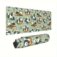Panda Desk Mat Non Slip Mousepad