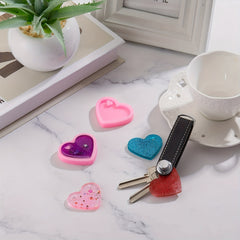 20 Heart Shaped Keychains & Key Rings - DIY Easter Decorations & Desserts