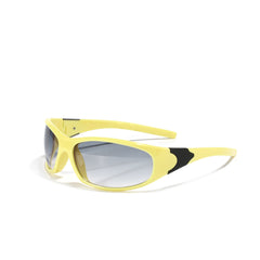 Y2K Narrow Sunglasses Stylish Shield Wrap Around Eyeglasses Women Eyewear