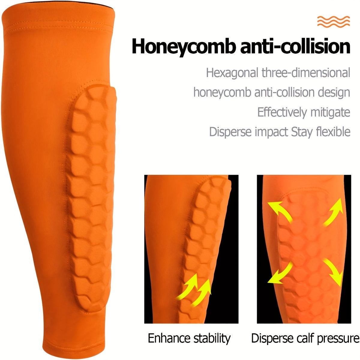 Hexagon Knee Pad Shin Pad Protective Gear