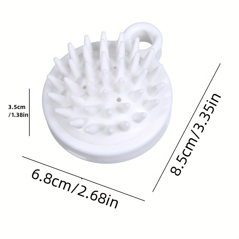 Silicone Shampoo Brush Scalp Massage and Hair Cleaning Comb