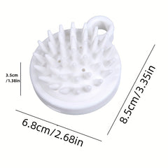 Silicone Shampoo Brush Scalp Massage and Hair Cleaning Comb