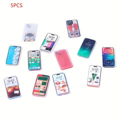 Baotree 1 Set Mobile Phone Toy Dollhouse Accessory Supermarket Model