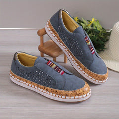 Women's Hollow Out Flat Slip On Outdoor Shoes