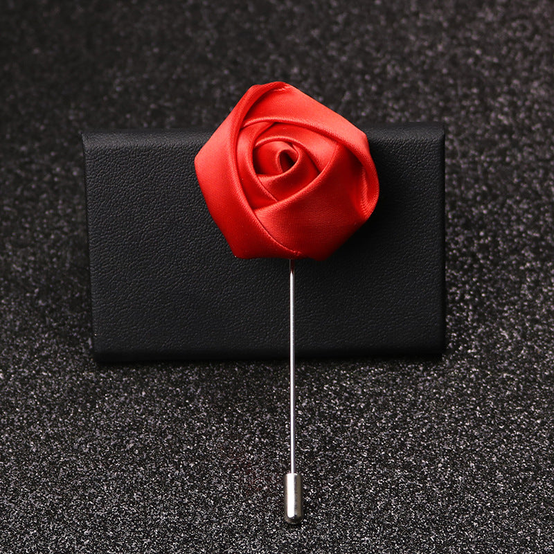 Men's Wedding Groom Corsage Brooch