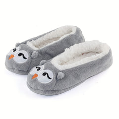 Cartoon Animal Plush Socks & Warm Low Cut Floor Socks
