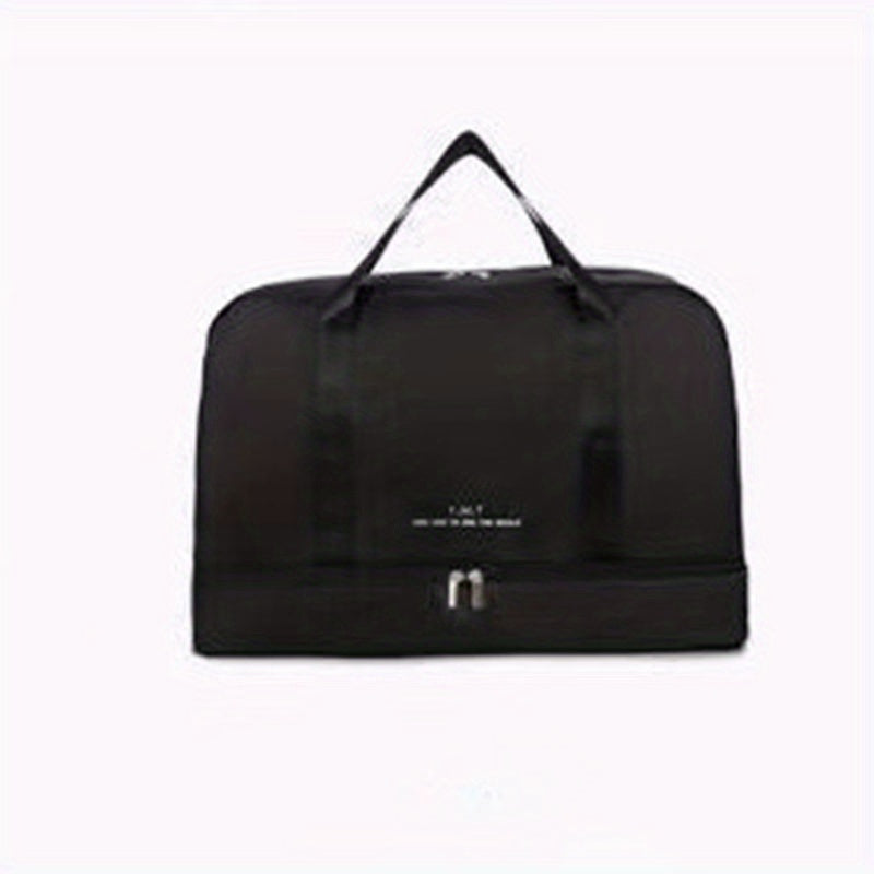 Minimalist Solid Travel Duffle Bag Lightweight Versatile Overnight Bag