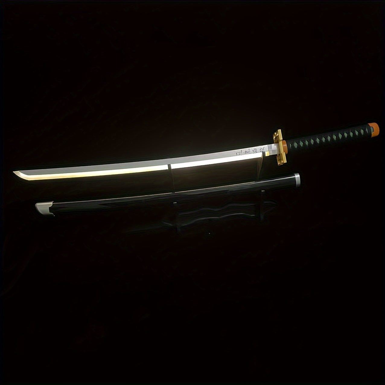 Katana Sword With Lights USB Charging Anime Sword Halloween Cosplay