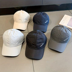 Breathable Baseball Cap Quick Drying Adjustable Sun Hat Lightweight Unisex