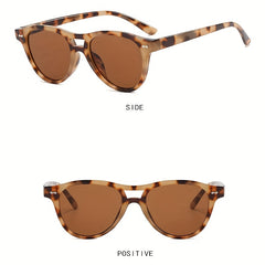Rivet Decor Sunglasses UV400 for Beach Driving