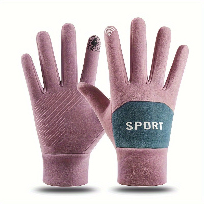 Non Slip Touchscreen Sports Gloves for Autumn Winter