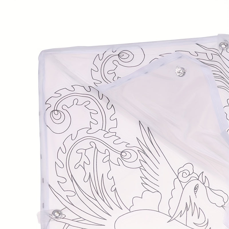 DIY Children Education Painting Kite for Outdoor Grassland Activities