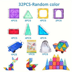 Magnetic Building Blocks DIY Magnets Construction Set