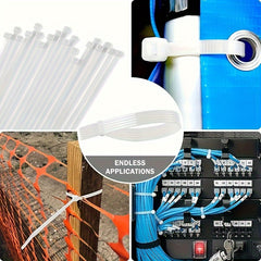 1000-2000pcs 3 120mm Self-locking Nylon Cable Ties