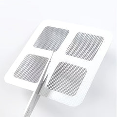 6pcs Window Screen Repair Tape 3.94x3.94" Easy Apply Cover Up Holes