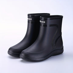 Men's Waterproof High Top Fishing Rain Boots