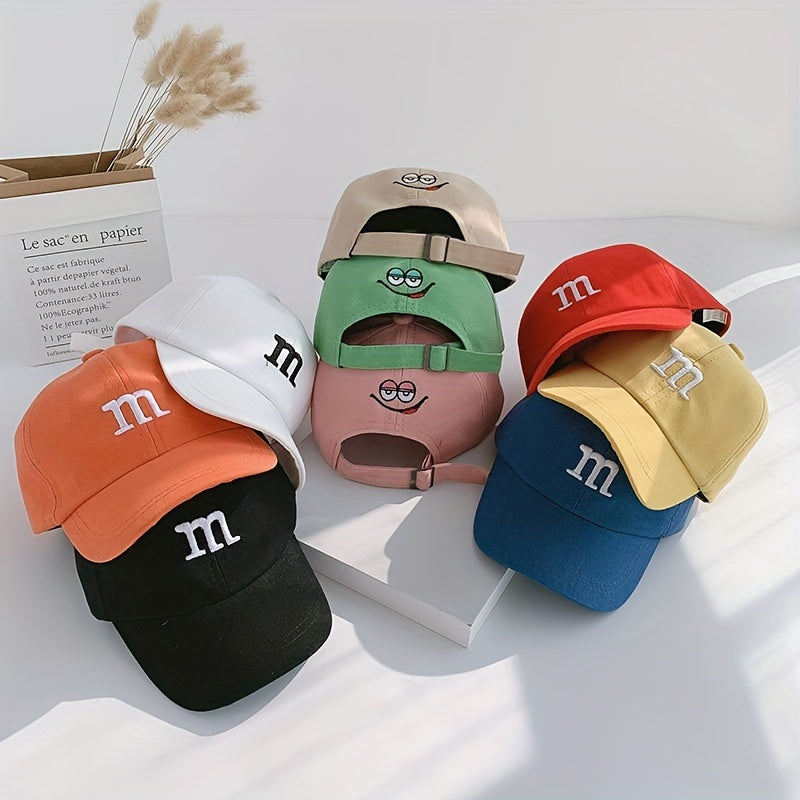 Kids Cartoon Embroidered Baseball Cap - All Seasons
