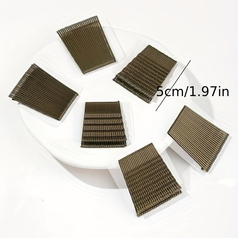 144pcs Women Metal Bobby Pin Basic Headdress
