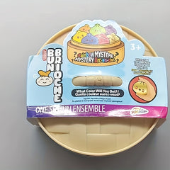 3pcs Bear Dumpling Squishy Fidgets Sensory Toys Anxiety Relief Items