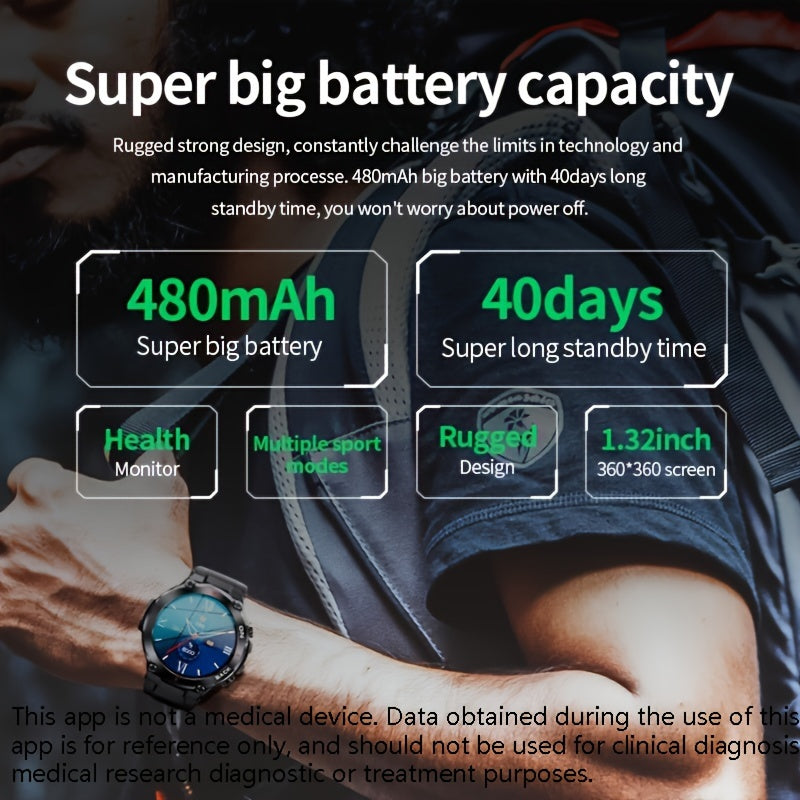 Waterproof Unisex Sports Smartwatch