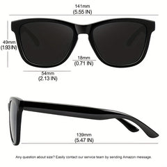 Men's Polarized Sunglasses UV Protection For Street Photography