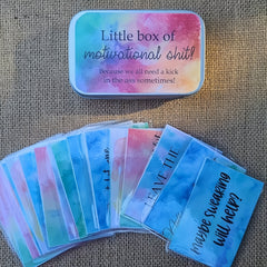 20pcs Motivational Quotes Cards Funny Positive Encouragement Gift Box