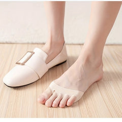 5pairs Open Toe Non-slip Foot Socks for Sandals Spring & Summer