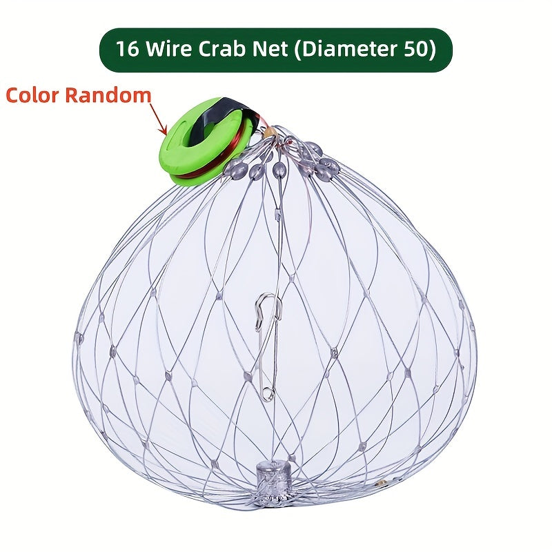Automatic Opening & Closing Fishing Net Cage for Saltwater & Freshwater Fishing