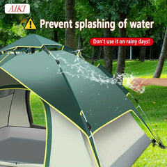 Portable Automatic Camping Tent with 2 Ground Vents