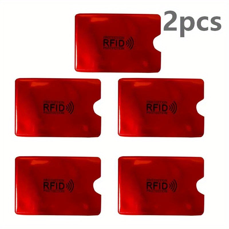 10pcs RFID Blocking Sleeves For Credit Cards Bank Card Holder Case