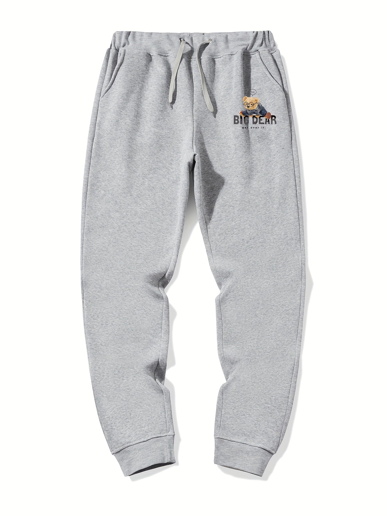 BIG BEAR Men's Drawstring Sweatpants Casual Jogger Pants