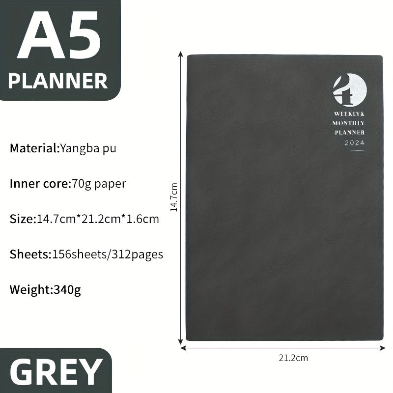 1pc Schedule Book Time Management Planner Notepad