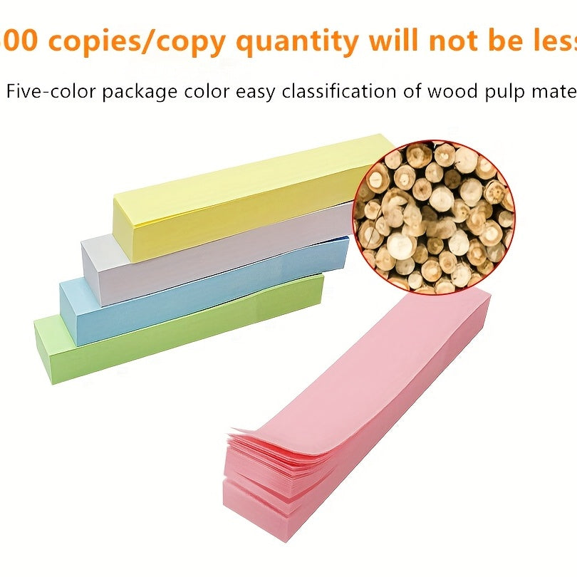 2000 Sticky Notes Set, Tearable, Leave No Mess