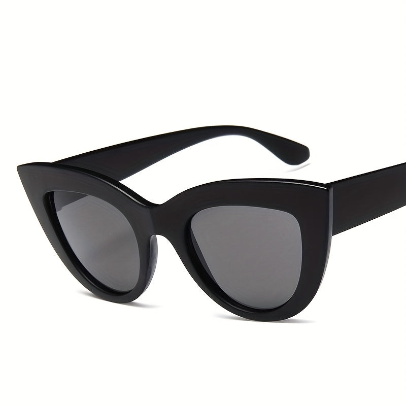 Oversized Cat Eye Sunglasses Stylish Vintage Sunshade Women Golf Eyewear