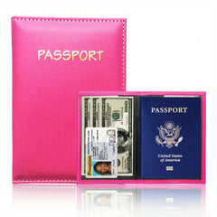 Multifunctional Passport Cover Travel Holder Card Slots Case ID Ticket Money