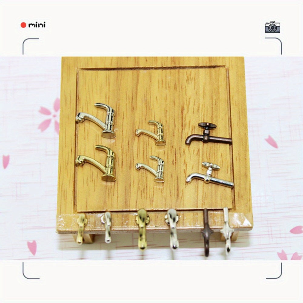 Mini Kitchen Set with Plate, Faucet, and Hand Wash