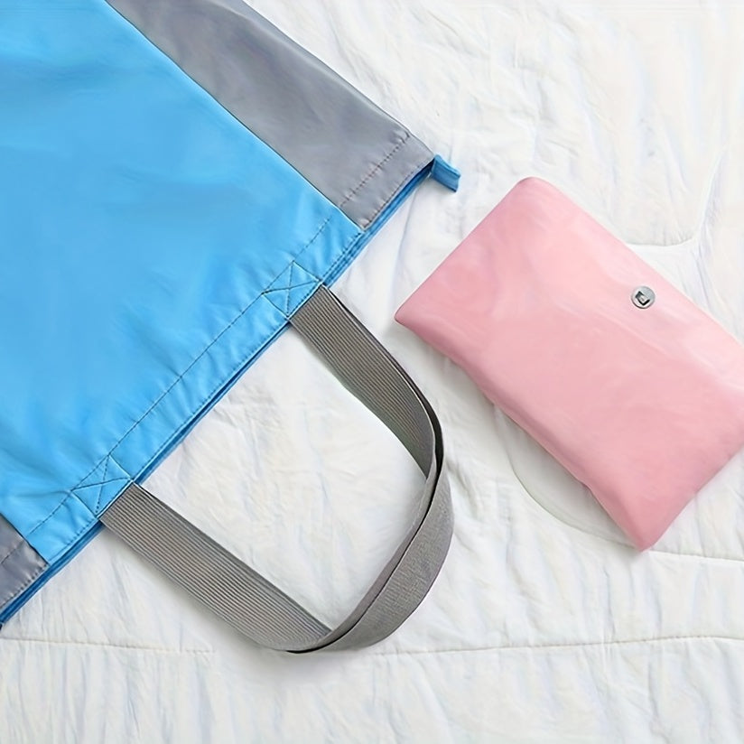 Extra Large Travel Tote Bag Foldable Shopping Grocery Bag Portable Shoulder Bag