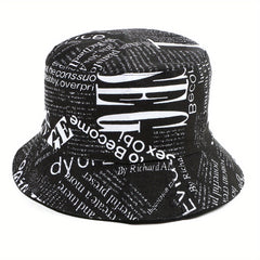 Reversible Sunscreen Bucket Hat Lightweight Outdoor Beach Cap