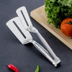 Stainless Steel Frying Shovel Clip for BBQ Pancakes