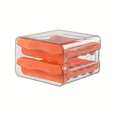 Refrigerator Egg Storage Box Double Layer Holder